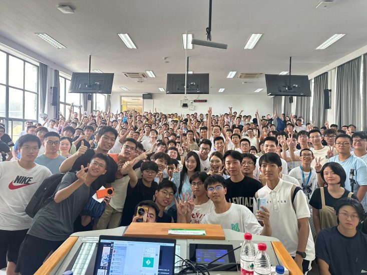 😍俞俐均（俞妹妹）0915南大讲座高清返图28张